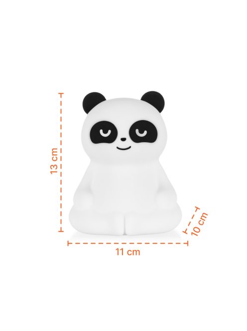 Zopa Szilikon LED Lámpa M-es méret Panda