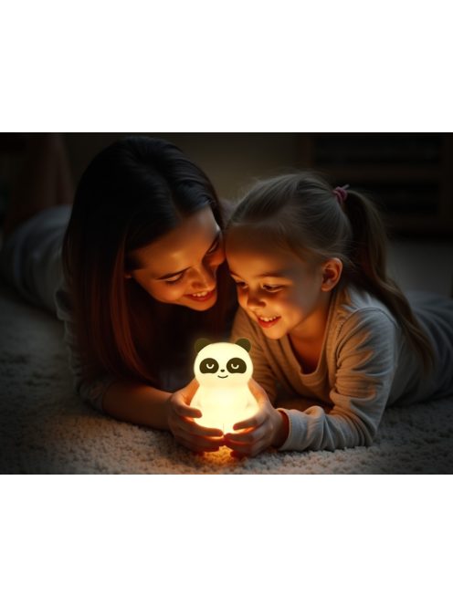 Zopa Szilikon LED Lámpa M-es méret Panda