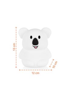 Zopa Szilikon LED Lámpa M-es méret Koala