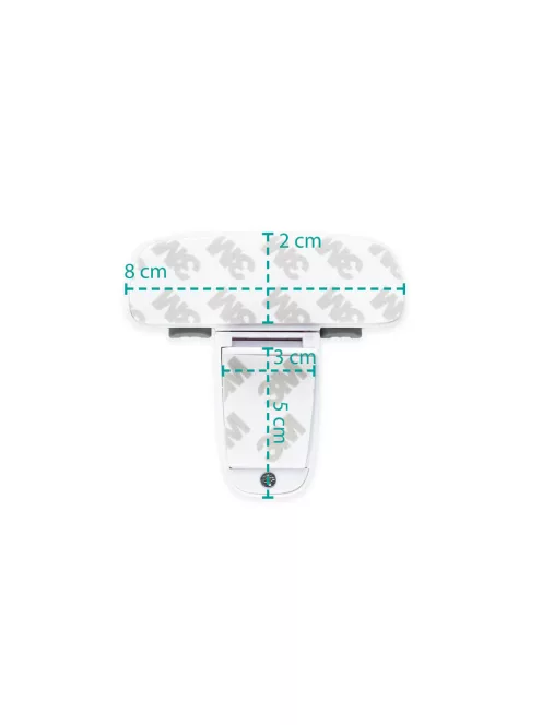 Zopa Hűtőzár white/grey