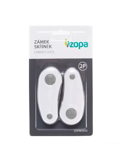 Zopa Szekrényzár 2 db white/grey