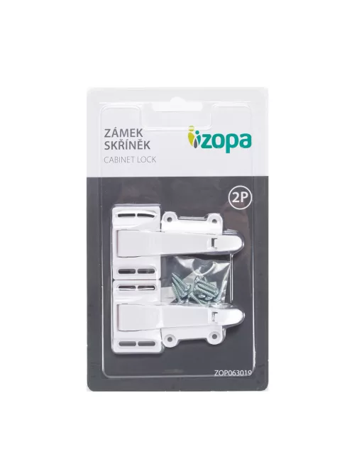 Zopa Szekrényzár 2 db white