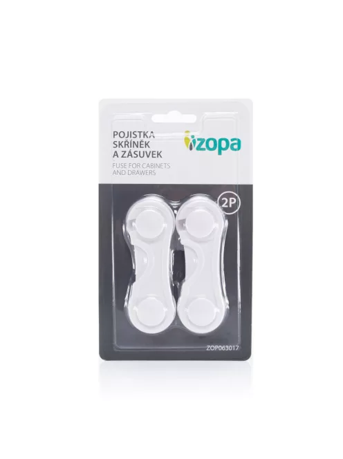 Zopa Szekrény- és fiókbiztosító 2 db white
