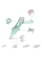 Zopa Lépcsős WC szűkítő, jégzöld Ice Green