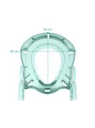 Zopa Lépcsős WC szűkítő, jégzöld Ice Green