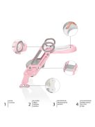 Zopa Lépcsős WC szűkítő, blush pink Blush PInk