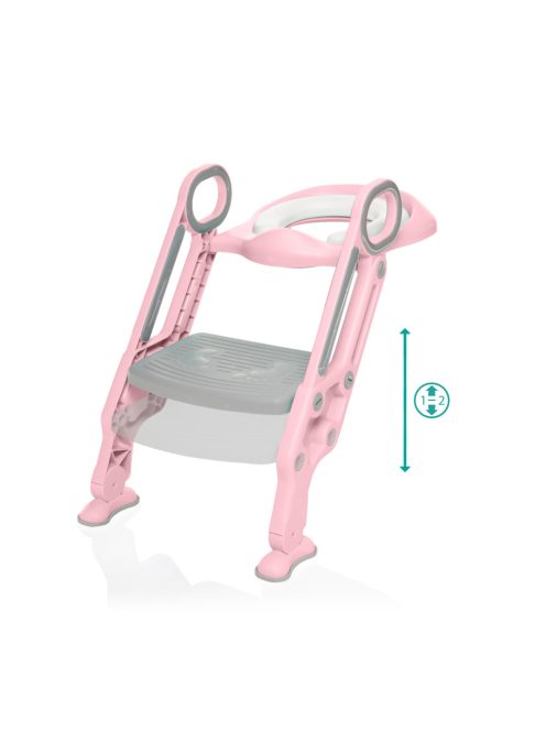 Zopa Lépcsős WC szűkítő, blush pink Blush PInk
