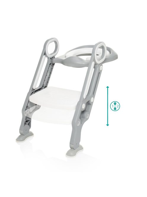 Zopa Lépcsős WC szűkítő, galambszürke Dove Grey