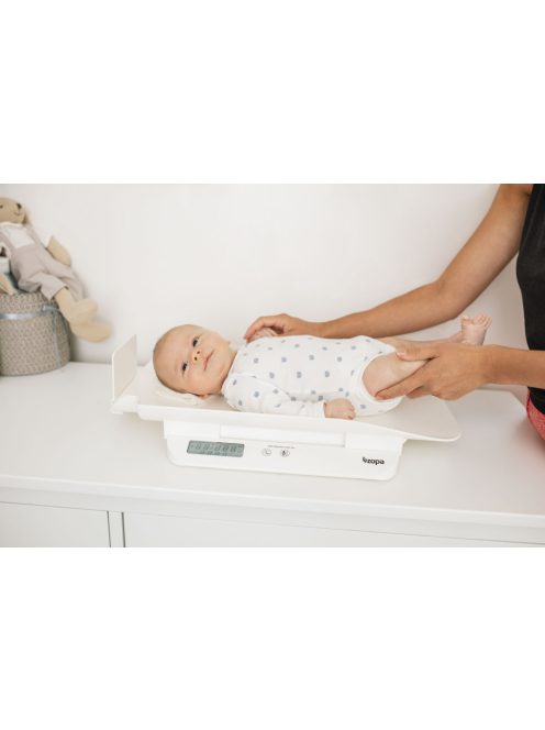 Zopa Digitális babamérleg hosszúságmérővel