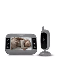 Zopa Static digitális videós bébiőr, szürke Grey