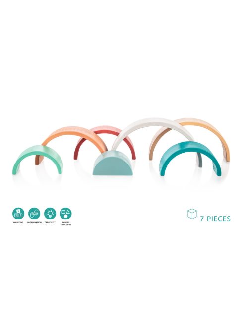 Zopa Fa szivárvány ívek - naplemente Sunset