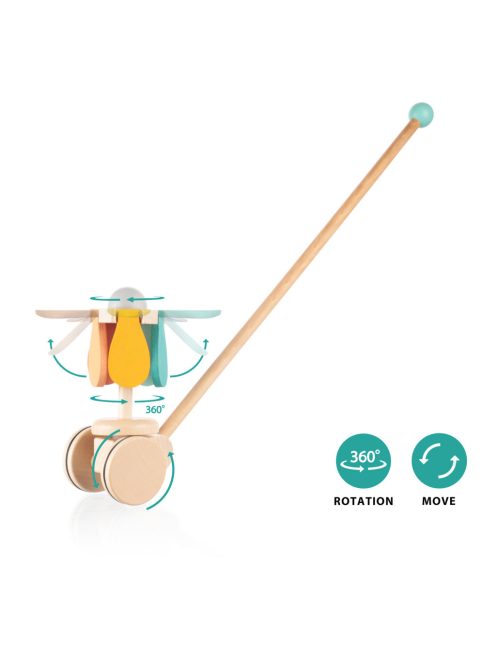 Zopa Fa tologatható játék - virág Flower