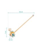 Zopa Fa tologatható játék - virág Flower