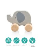 Zopa Fa húzható állatka - elefánt Elephant