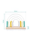 Zopa Fa szivárványos abakusz Rainbow