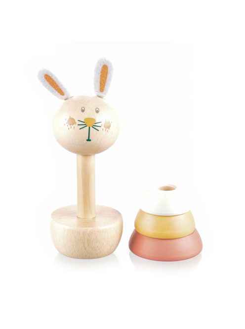 Zopa Fa toronyépítő állatka, nyuszi Rabbit