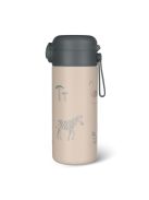 Zopa 350 ml-es termosz szívószállal és szilikon fogantyúval, szafari Safari