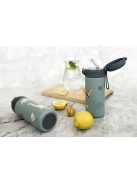 Zopa 350 ml-es termosz szívószállal és szilikon fogantyúval, hegyvidék Mountains