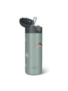 Zopa 400 ml-es termosz szívószállal, dínó Dino