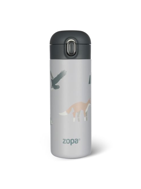 Zopa 400 ml-es termosz szívószállal, hegyvidék Mountains