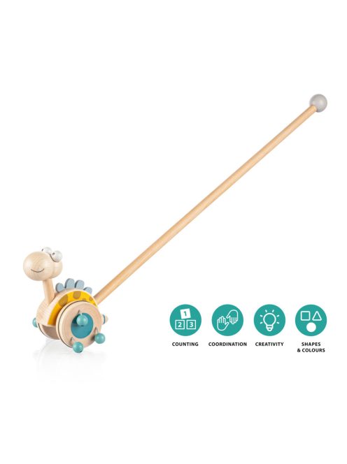 Zopa Fa tolható dinoszaurusz - kék Blue