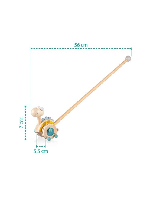 Zopa Fa tolható dinoszaurusz - kék Blue