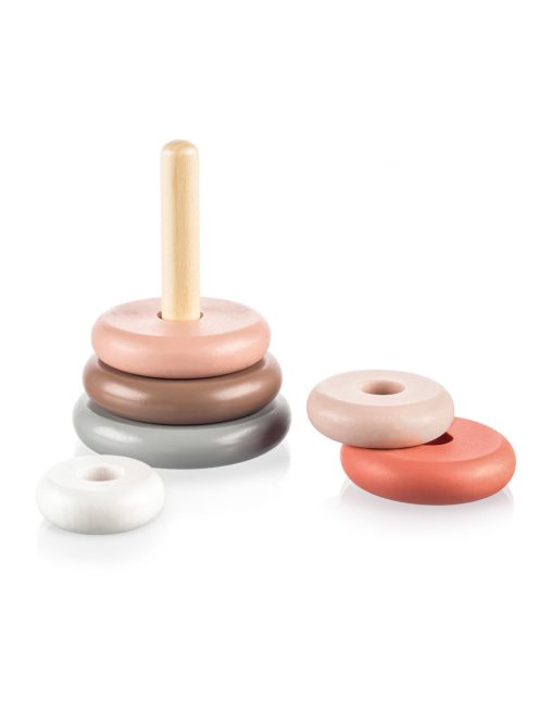 Zopa Fa toronyépítő - pink Pink