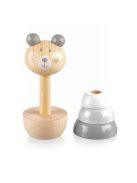 Zopa Fa toronyépítő állatka - mackó Bear