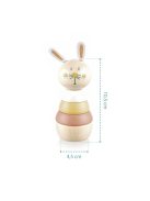 Zopa Fa toronyépítő állatka - mackó Bear