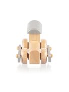 Zopa Fa mozdony - szürke Grey