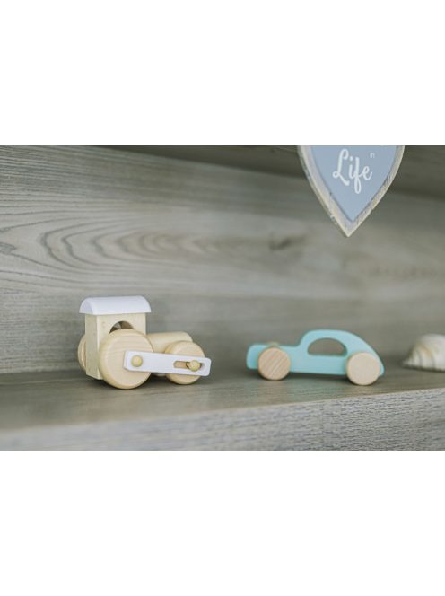 Zopa Fa mozdony - szürke Grey