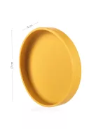 Zopa Szilikon tányér - mustársárga Mustard Yellow