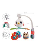 Zopa Multifunkciós zenélő forgó 3in1 Birds
