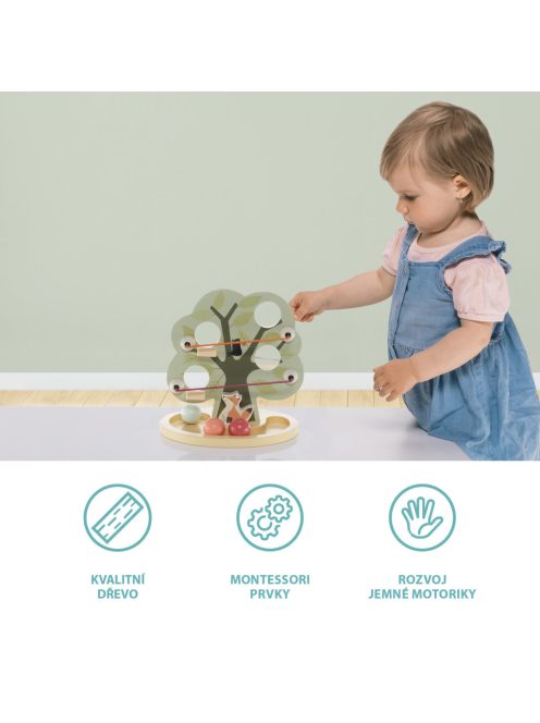 Zopa Fa golyópálya Wood