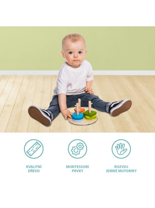 Zopa Fa Montessori puzzle Wood