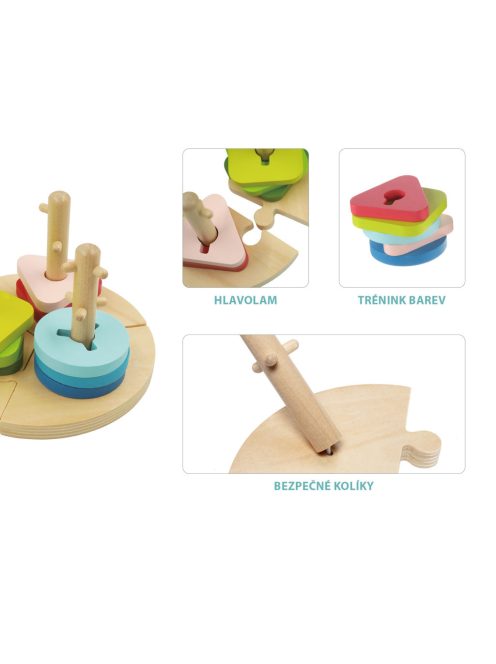 Zopa Fa Montessori puzzle Wood