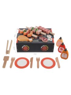 Zopa Fa BBQ grill készlet Gril