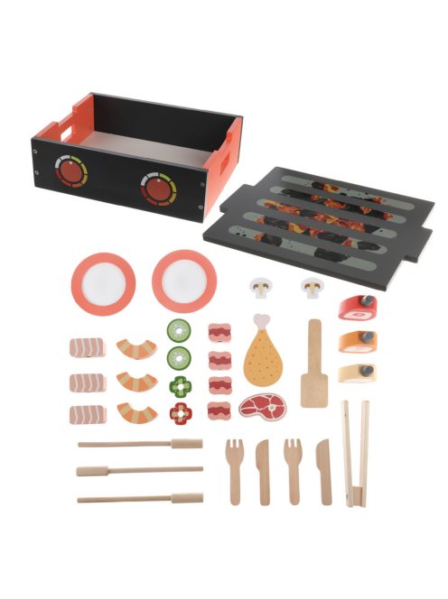 Zopa Fa BBQ grill készlet Gril