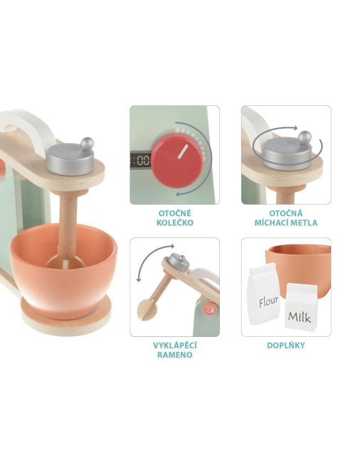 Zopa Fa robotgép készlet Wood