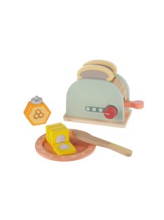Zopa Fa kenyérpirító készlet Wood