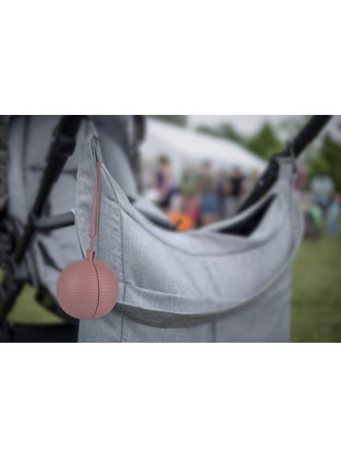 Zopa Zárható szilikon cumitartó tok - rózsaszín Old Pink