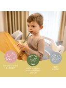 Zopa Szilikon szívószál 4 db - mustársárga Mustard Yellow