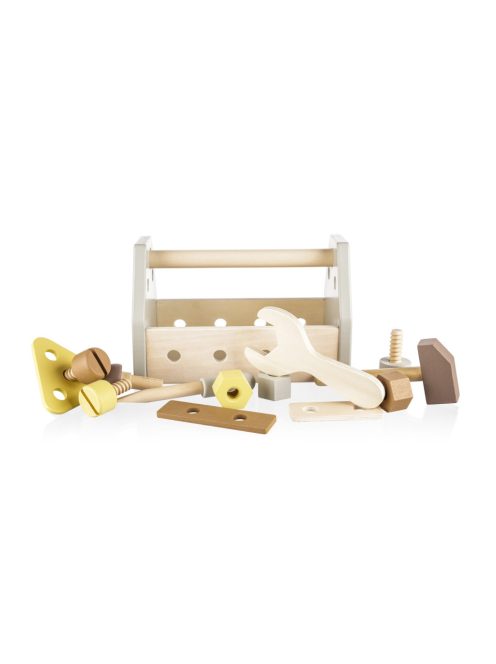 Zopa Fa szerszámos láda - barna Brown