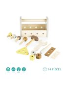 Zopa Fa szerszámos láda - barna Brown