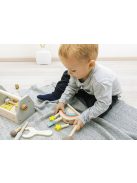 Zopa Fa szerszámos láda - barna Brown