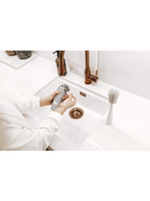 Zopa Szilikon palacktisztító kefe 3az1-ben Light Grey