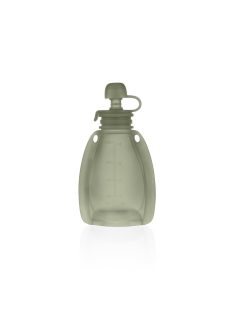   Zopa Szilikon újratölthető bébiétel tasak - zöld Transparent Green