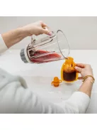 Zopa Szilikon újratölthető bébiétel tasak - zöld Transparent Green