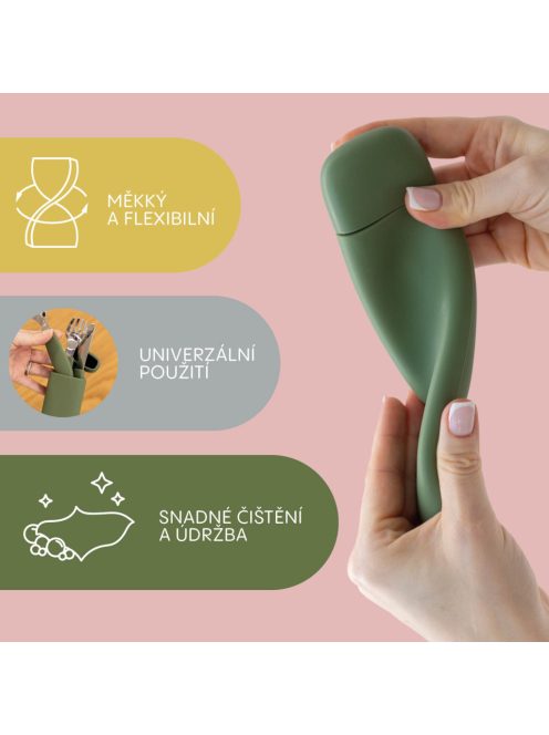 Zopa Szilikon evőeszköz tok - mustársárga Mustard Yellow