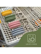 Zopa Szilikon gyerek evőeszköz - galambszürke Dove Grey